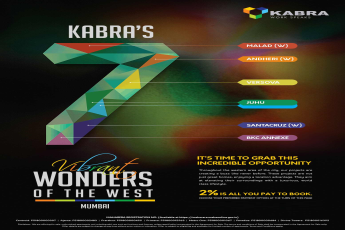 Pay only 2% on booking at Kabra Projects in Mumbai